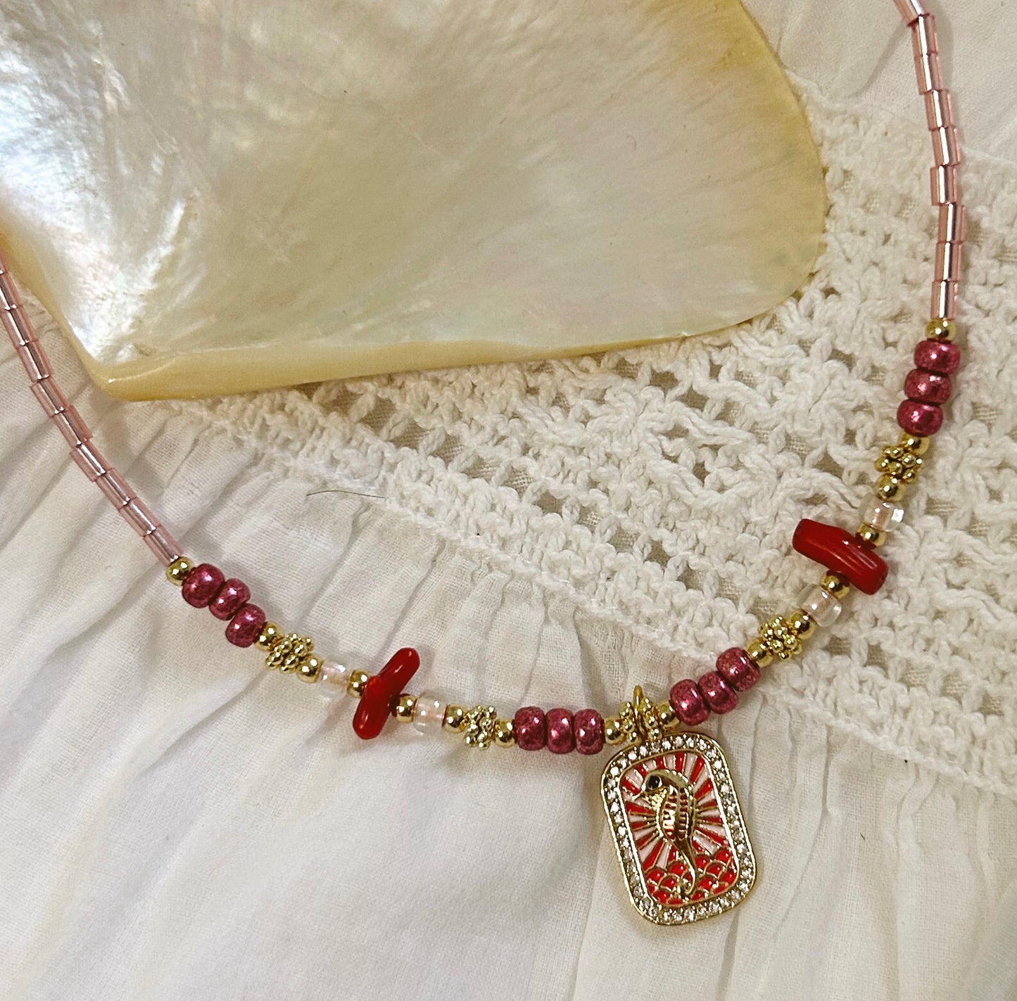 Seahorse Chocker Necklace