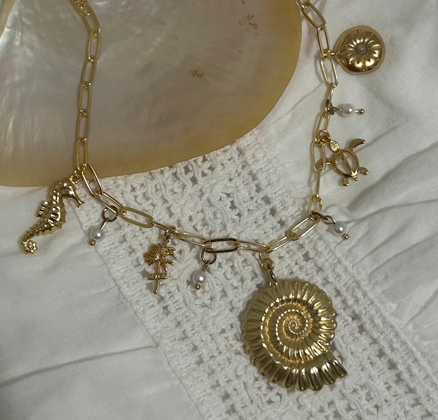 Del Mar Charm Necklace