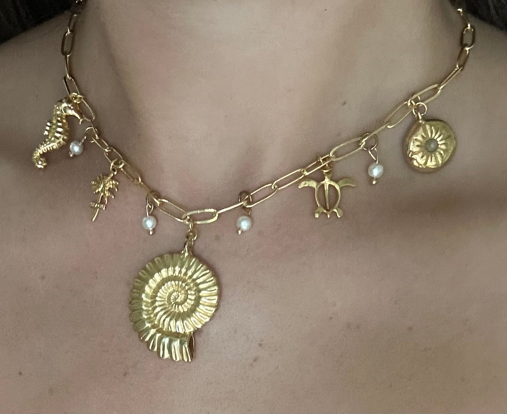 Del Mar Charm Necklace