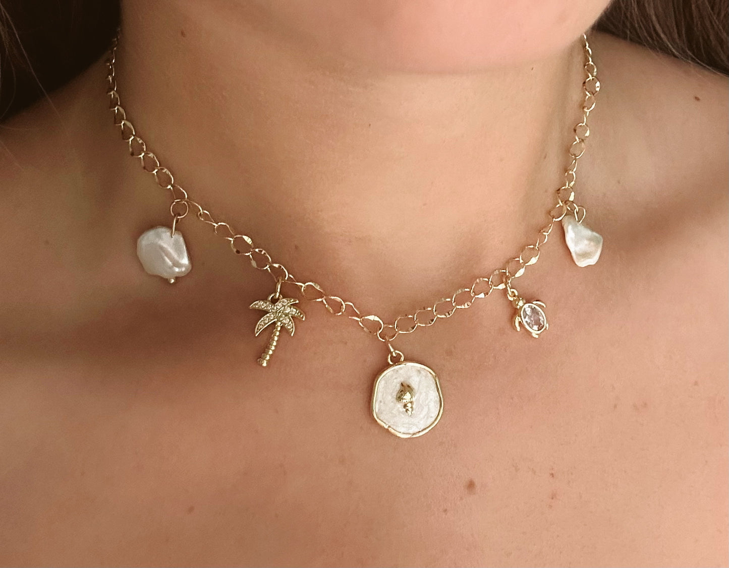 Borinquén Charm Necklace