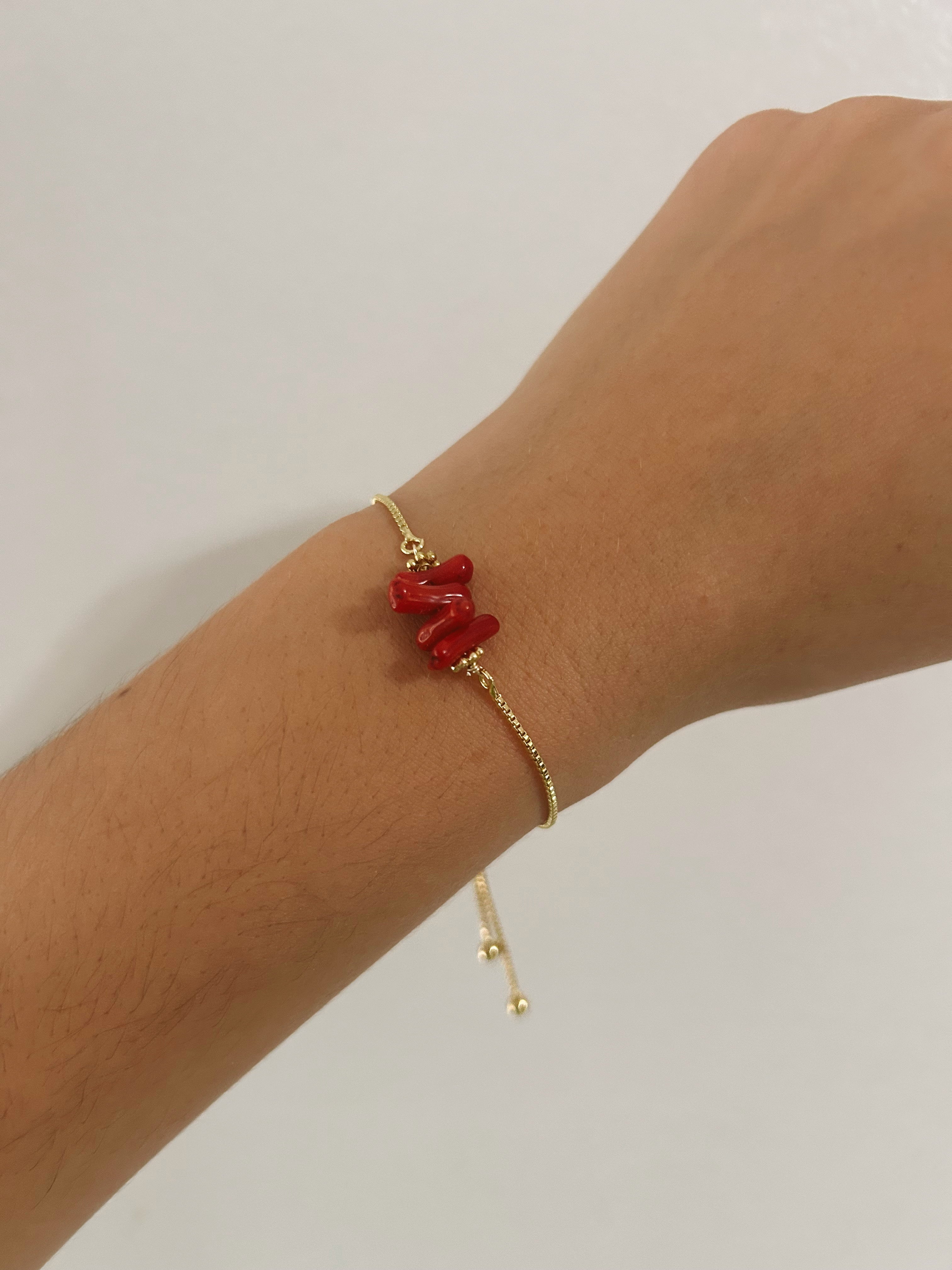 Lía Red Bracelet