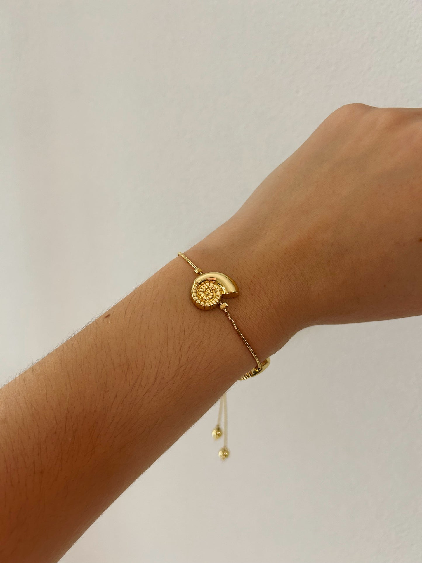 Gold Shell Bracelet