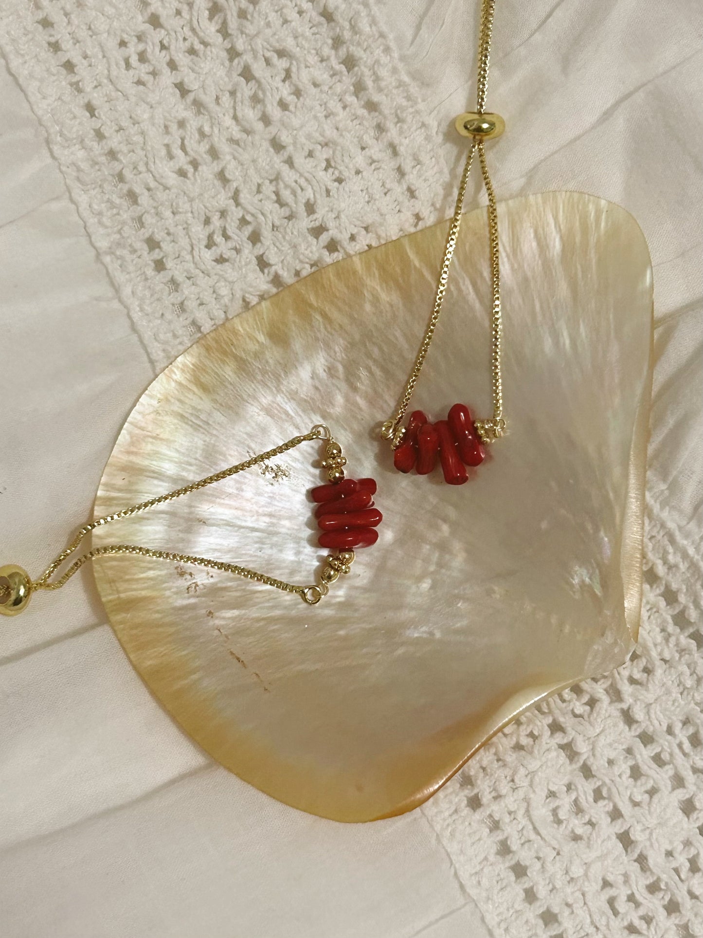 Lía Red Bracelet
