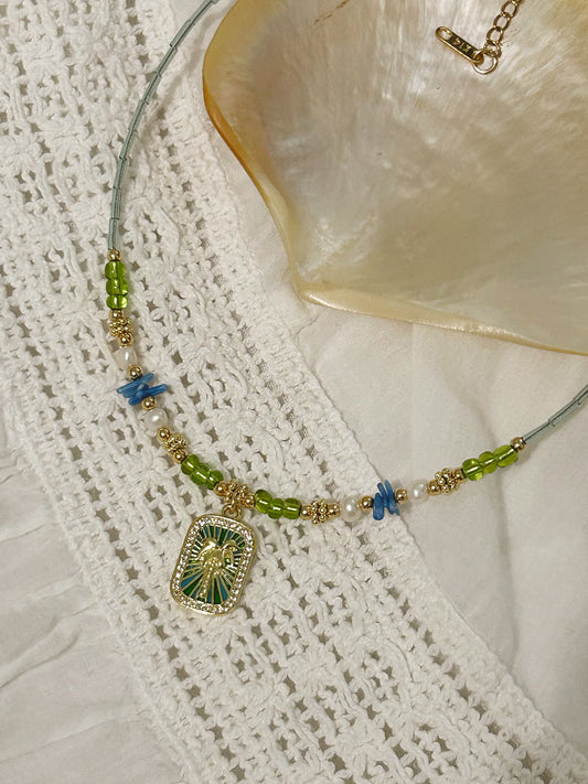 Palm Chocker Necklace